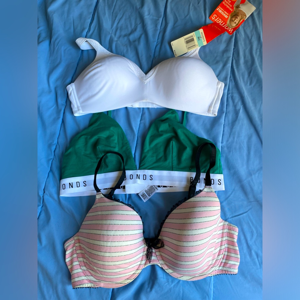 Victoria secret Demi bra/ warners etc 36 c one new